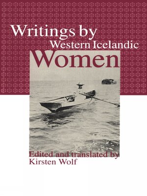 cover image of Writings by Western Icelandic Women